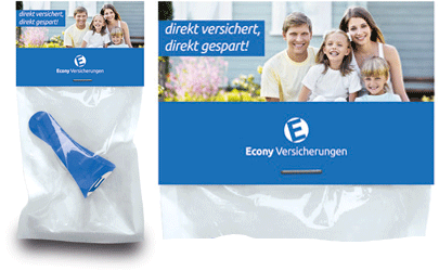 Clippi Brillenhalter fürs Auto mit individueller Verpackung